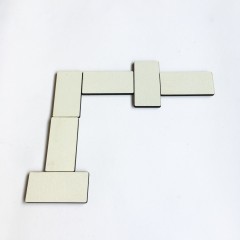 Dominó em MDF - 28 peças