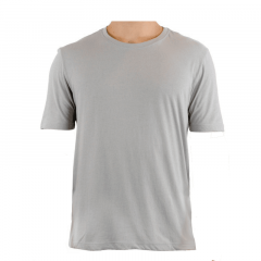 Camiseta Dry Fit Lisa - Cinza