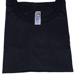 Camiseta Algodão Preta - Alta gramatura 100%