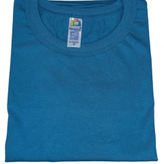 Camiseta Algodão Petróleo - Alta gramatura 100%
