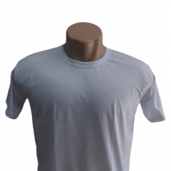 Camiseta Branca Anti Pilling Poliester Premium