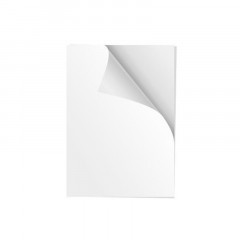 Vinil Adesivo Sublimável Branco - 5 folhas