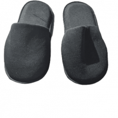 Pantufa Preta adulto Premium
