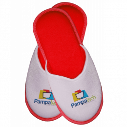 Pantufa Para Sublimação Vermelha