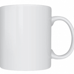 Caneca Branca para Sublimação de Cerâmica Premium AAA caixa 36 unidades