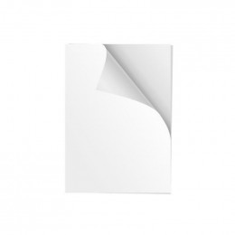 Vinil Adesivo Sublimável Branco - 5 folhas