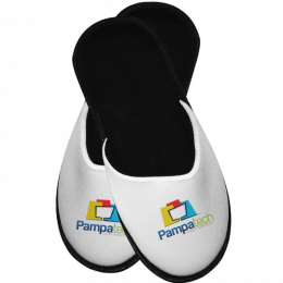 Pantufa para Sublimação Preta