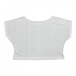 Cropped Morcego Branco para Sublimação