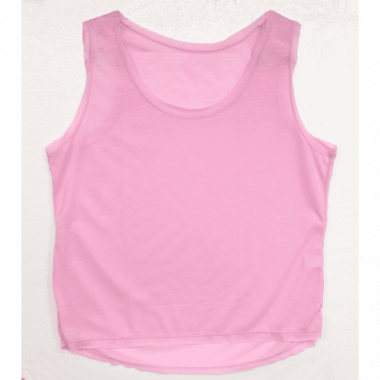 Cropped Rosa para Sublimação