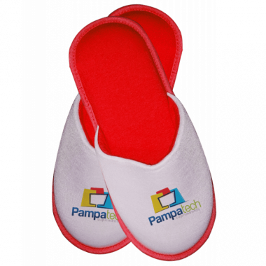 Pantufa Para Sublimação Vermelha
