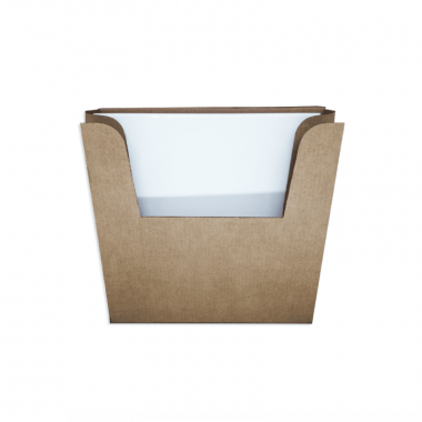 Caixinha Kraft sublimável para Azulejo - 20cm x 20cm