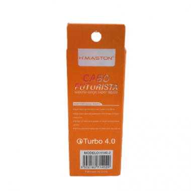 Cabo de Iphone H140 Branco 1.2 metros