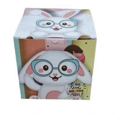 CAIXINHA EMBALAGEM PARA CANECA PÁSCOA