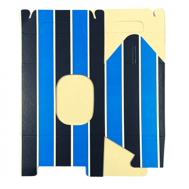 Caixinha embalagem Tricolor