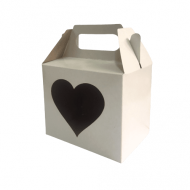 Caixinha Caneca Maleta Sublimável Coração