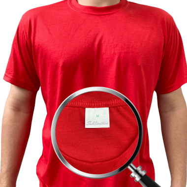Camiseta Vermelha  - LINHA SUBLIMÁTICA