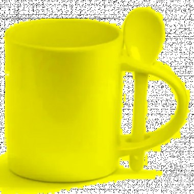 Caneca Branca com colher