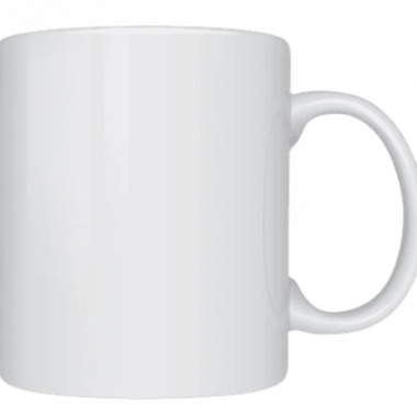 Caneca Branca para Sublimação de Cerâmica Premium AAA caixa 36 unidades