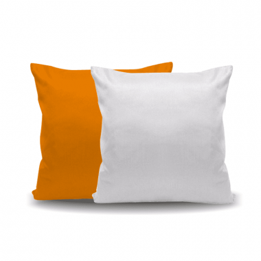 Almofada Laranja - 30x30 cm (capa + enchimento)