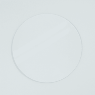 Azulejo para Sublimação Redondo Branco 18cm