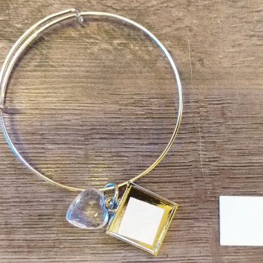 Pulseira ajustável para sublimar