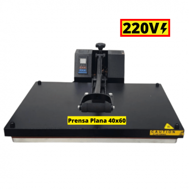 Prensa Térmica 40x60 plana VOLTAGEM 220V
