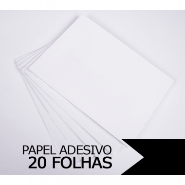 Papel Fotográfico Adesivo A4 Glossy 130g/135g 40 folhas