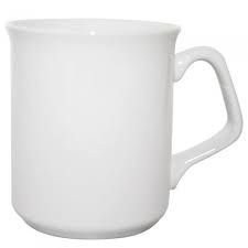 Caneca cerâmica 325ml alça sparta (quadrada)