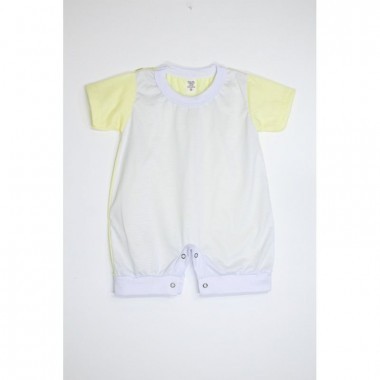 Body Macacão Raglan - Amarelo