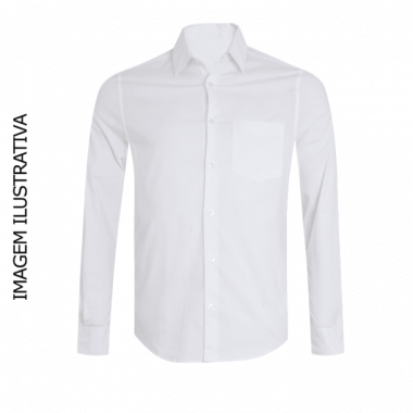 Camisa Social Manga Longa Sublimável
