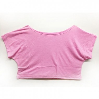 Cropped Morcego Rosa para Sublimação