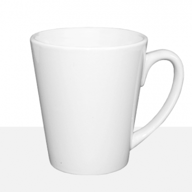 Caneca Cônica para sublimação branca 325ml