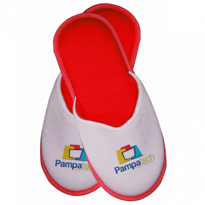 Pantufa Para Sublimação Vermelha
