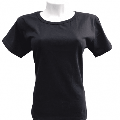 Camiseta Poliviscose Preta PV
