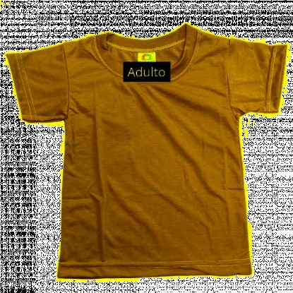 Camiseta Poliéster Verde Escuro Adulto