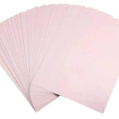 Papel Jojo fundo rosa A4 100gsm - 100 folhas Sublimação