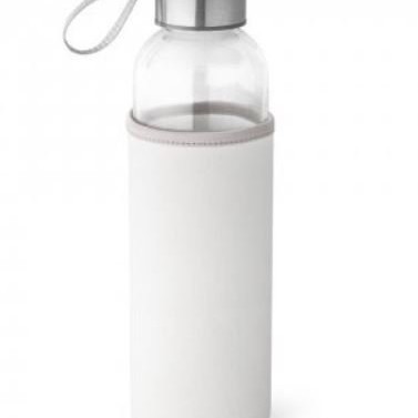 Squeeze alumínio mosquetão - Branco 500ml