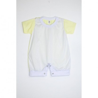 Body Macacão Raglan - Amarelo