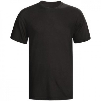 Camiseta Poliéster Infantil Preta
