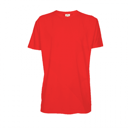 Camiseta Poliéster Vermelha Infantil