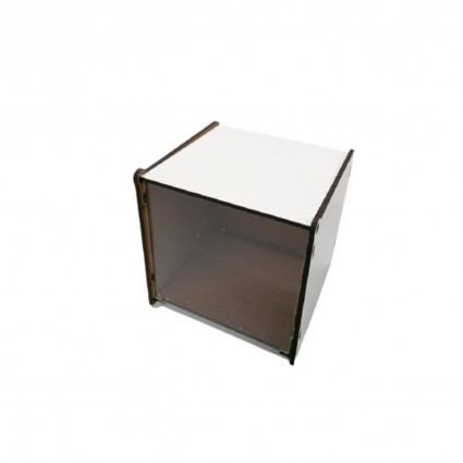 PLACA MDF NUVEM E ESTRELAS COM SISAL 28X15 CM