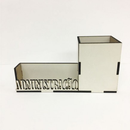 Porta Cartão e Canetas MDF Profissões