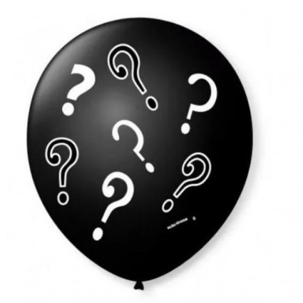 Balão Tema chá revelação 11" Unidade