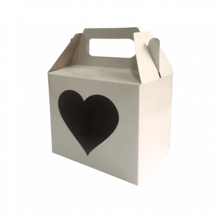 Caixinha Caneca Maleta Sublimável Coração