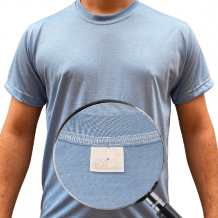Camiseta Azul Celeste - Linha Sublimática