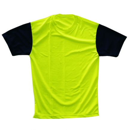 Camiseta amarela c/ manga azul- Dry Fit LISA