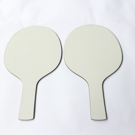 Raquete lembrancinha MDF- O PAR