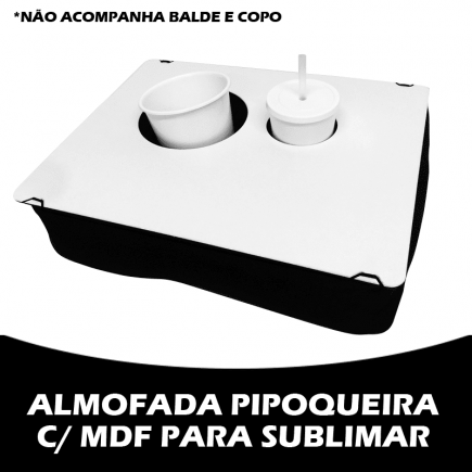 Almofada pipoqueira c/ mdf para sublimar