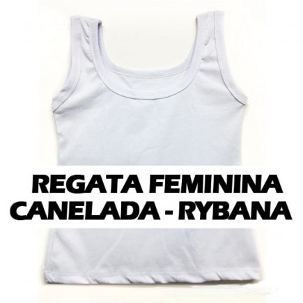 Regata Feminina Canelada - Ribana Branca
