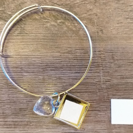 Pulseira ajustável para sublimar